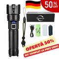 Set de Linterna táctica con Láser alemán + Caja + Batería adicional GRATIS – TitanLux™