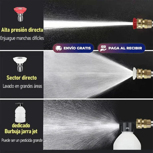 WaterJet™ - Hidropresor + Bolsa + BATERÍA ADICIONAL GRATIS